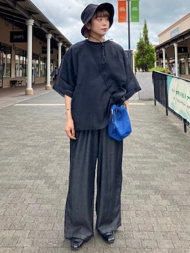 FREAK'S STORE HEAD OFFICE WOMENさん（レディース・156cm）の夏コーディネート