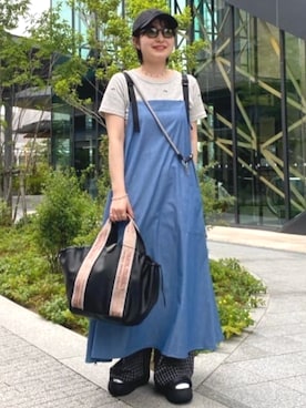 「アイテム（スマホグッズ）」を使った、FREAK'S STORE HEAD OFFICE WOMENさん（レディース・157cm）の夏コーディネート