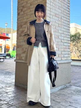 FREAK'S STORE HEAD OFFICE WOMENさん(レディース・156cm)の春コーディネート