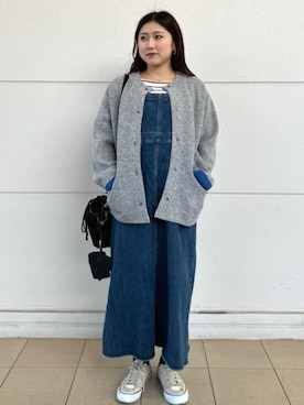 「アイテム（Tシャツ/カットソー、その他）」を使った、FREAK'S STORE HEAD OFFICE WOMENさん（レディース・163cm）の秋コーディネート