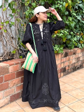 「Freada（フリーダ）のアイテム（ワンピース/ドレス）」を使った、FREAK'S STORE HEAD OFFICE WOMENさん（レディース・149cm）の春コーディネート