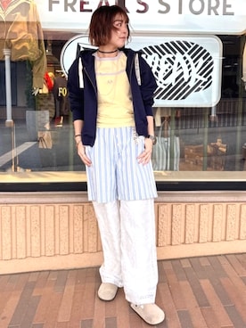 FREAK'S STORE HEAD OFFICE WOMENさん(レディース・160cm)の夏コーディネート