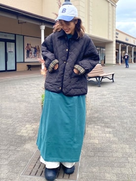 「FREAK'S STORE（フリークスストア）のアイテム（ブルゾン）」を使った、FREAK'S STORE HEAD OFFICE WOMENさん（レディース・160cm）の秋コーディネート