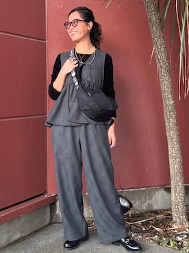 FREAK'S STORE HEAD OFFICE WOMENさん（レディース・162cm）の秋コーディネート