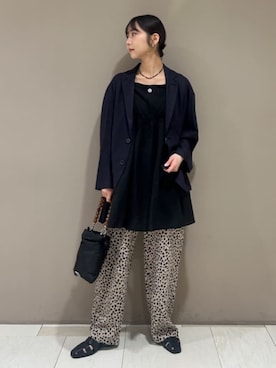 「PUBLUX（パブリュクス）のアイテム」を使った、FREAK'S STORE HEAD OFFICE WOMENさん（レディース・164cm）の春コーディネート