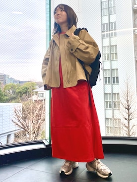 FREAK'S STORE HEAD OFFICE WOMENさん（レディース・154cm）の冬コーディネート