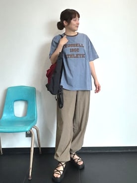 FREAK'S STORE HEAD OFFICE WOMENさん(レディース・161cm)の夏コーディネート