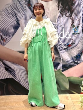 「Freada（フリーダ）のアイテム」を使った、FREAK'S STORE HEAD OFFICE WOMENさん（レディース・154cm）の春コーディネート
