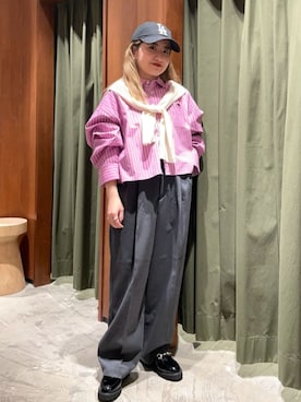 FREAK'S STORE HEAD OFFICE WOMENさん（レディース・148cm）の春コーディネート