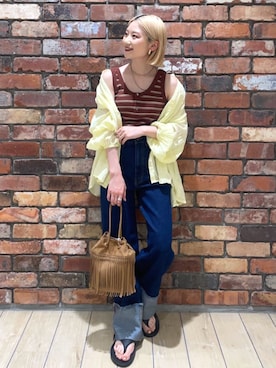 FREAK'S STORE HEAD OFFICE WOMENさん（レディース・154cm）の夏コーディネート