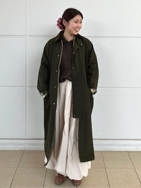 「アイテム（その他アウター）」を使った、FREAK'S STORE HEAD OFFICE WOMENさん（レディース・163cm）の秋コーディネート