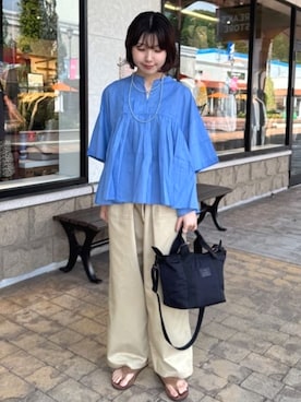 FREAK'S STORE HEAD OFFICE WOMENさん(レディース・156cm)の夏コーディネート