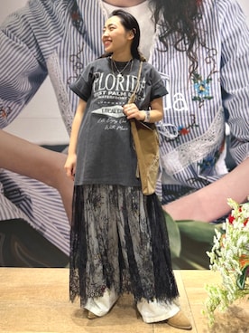 FREAK'S STORE HEAD OFFICE WOMENさん(レディース・147cm)の春コーディネート
