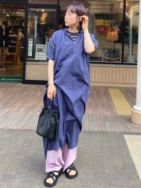 「フリンジバッグ」｜FREAK'S STORE HEAD OFFICE WOMENさん（レディース・156cm）の夏コーディネート