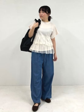FREAK'S STORE HEAD OFFICE WOMENさん(レディース・161cm)の春コーディネート