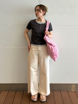 「MARY QUANT（マリークワント）のアイテム」を使った、FREAK'S STORE HEAD OFFICE WOMENさん（レディース・167cm）の春コーディネート