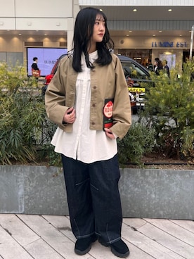 FREAK'S STORE HEAD OFFICE WOMENさん（レディース・163cm）の冬コーディネート