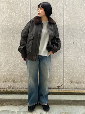 FREAK'S STORE HEAD OFFICE WOMENさん（レディース・156cm）の秋コーディネート