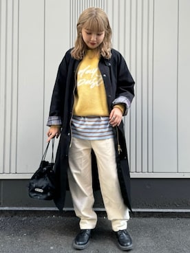 「FREAK'S STORE（フリークスストア）のアイテム（その他アウター）」を使った、FREAK'S STORE HEAD OFFICE WOMENさん（レディース・156cm）の冬コーディネート