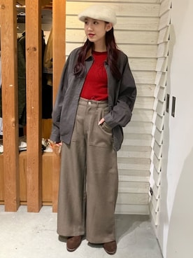 「U.S. POLO ASSN.（ユーエスポロアッスン）のアイテム」を使った、FREAK'S STORE HEAD OFFICE WOMENさん（レディース・158cm）の春コーディネート