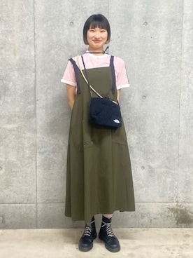 「FREAK'S STORE（フリークスストア）のアイテム（スマホグッズ）」を使った、FREAK'S STORE HEAD OFFICE WOMENさん（レディース・167cm）の春コーディネート