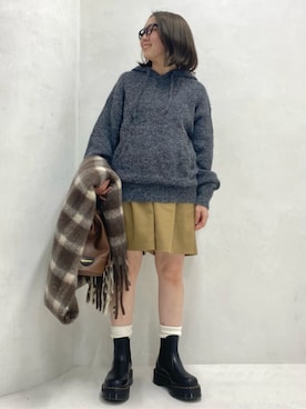 FREAK'S STORE HEAD OFFICE WOMENさん(レディース・154cm)の秋コーディネート