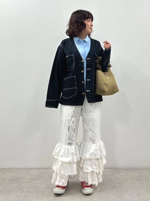 限定展開 Lee × FREAK'S STORE/リー 別注 ノーカラー ジャケット