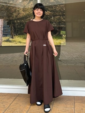 「FREAK'S STORE（フリークスストア）のアイテム」を使った、FREAK'S STORE HEAD OFFICE WOMENさん（レディース・151cm）の夏コーディネート