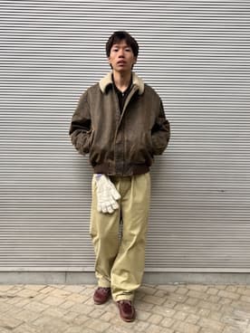 FREAK'S STORE HEAD OFFICE WOMENさん（メンズ・174cm）の秋コーディネート