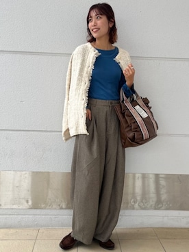 FREAK'S STORE HEAD OFFICE WOMENさん(レディース・168cm)の秋コーディネート