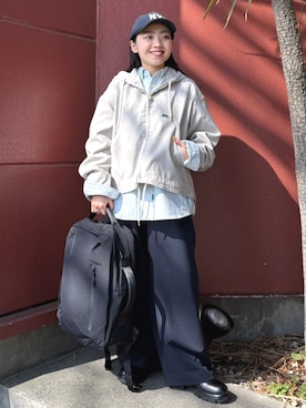 「+phenix（プラスフェニックス）のアイテム」を使った、FREAK'S STORE HEAD OFFICE WOMENさん（レディース・147cm）の春コーディネート