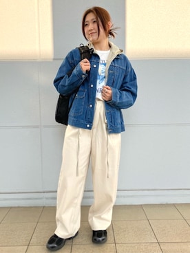 FREAK'S STORE HEAD OFFICE WOMENさん（レディース・163cm）の春コーディネート