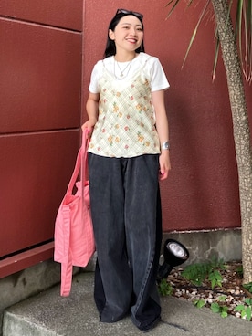 FREAK'S STORE HEAD OFFICE WOMENさん(レディース・147cm)の夏コーディネート