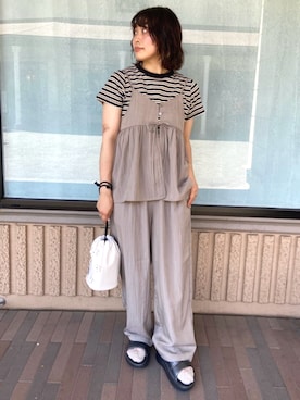 FREAK'S STORE HEAD OFFICE WOMENさん(レディース・156cm)の夏コーディネート