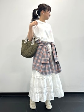 FREAK'S STORE HEAD OFFICE WOMENさん（レディース・161cm）の夏コーディネート