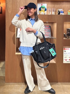 「アイテム（水筒）」を使った、FREAK'S STORE HEAD OFFICE WOMENさん（レディース・162cm）の秋コーディネート