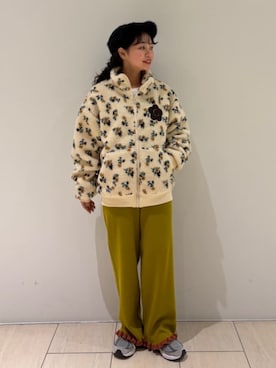 「アイテム（ハンチング/ベレー帽）」を使った、FREAK'S STORE HEAD OFFICE WOMENさん（レディース・150cm）の冬コーディネート