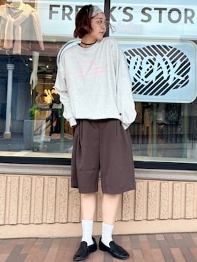 FREAK'S STORE HEAD OFFICE WOMENさん（レディース・160cm）の秋コーディネート