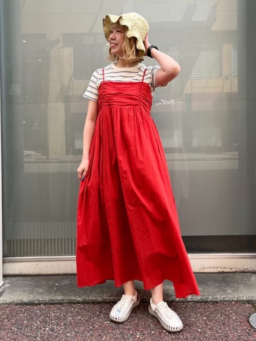 Casselini キャセリーニ リボン付き ストローハット