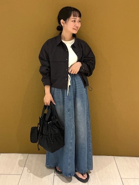 「アイテム（バックパック/リュック）」を使った、FREAK'S STORE HEAD OFFICE WOMENさん（レディース・150cm）の秋コーディネート