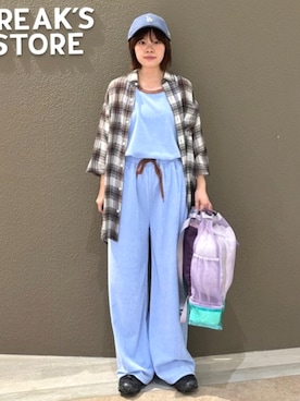 FREAK'S STORE HEAD OFFICE WOMENさん(レディース・151cm)の夏コーディネート