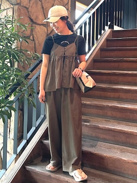 FREAK'S STORE HEAD OFFICE WOMENさん（レディース・162cm）の夏コーディネート