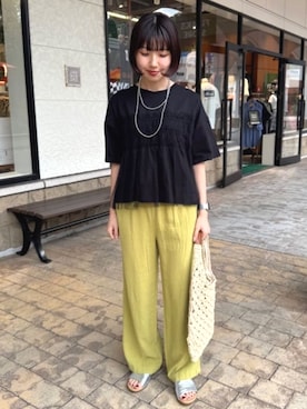 FREAK'S STORE HEAD OFFICE WOMENさん（レディース・156cm）の春コーディネート