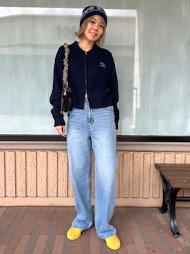 「アイテム（スマホグッズ）」を使った、FREAK'S STORE HEAD OFFICE WOMENさん（レディース・160cm）の秋コーディネート