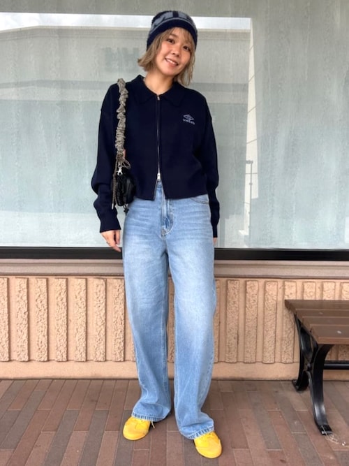 セール】UMBRO × FREAK'S STORE/アンブロ 別注 モヘアロゴビーニー