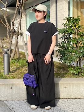 「FREAK'S STORE（フリークスストア）のアイテム（帽子）」を使った、FREAK'S STORE HEAD OFFICE WOMENさん（レディース・157cm）の春コーディネート