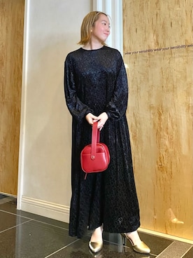 「FREAK'S STORE（フリークスストア）のアイテム（ハンドバッグ）」を使った、FREAK'S STORE HEAD OFFICE WOMENさん（レディース・154cm）の秋コーディネート