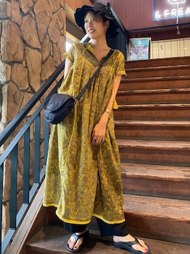 FREAK'S STORE HEAD OFFICE WOMENさん（レディース・168cm）の夏コーディネート