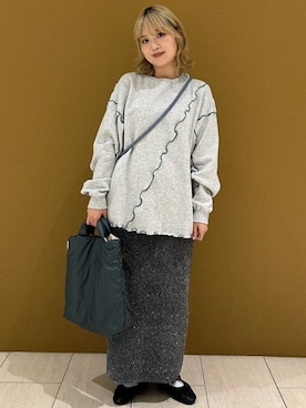 「WEEKEND(ER)（ウィークエンダー）のアイテム」を使った、FREAK'S STORE HEAD OFFICE WOMENさん（レディース・158cm）の秋コーディネート