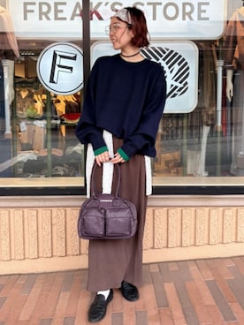 FREAK'S STORE HEAD OFFICE WOMENさん(レディース・160cm)の秋コーディネート